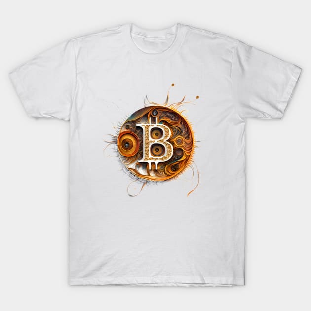 Bitcoin Two by Patrick Hager T-Shirt by allumfunkelnd by Patrick Hager